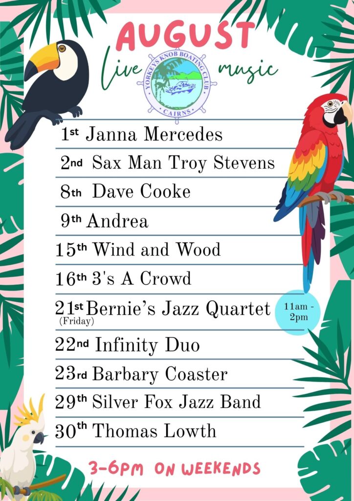 AUGUST gig posters