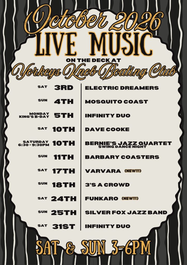 October 2026 Live Music
