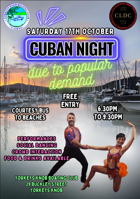 17 Oct Cuban Night